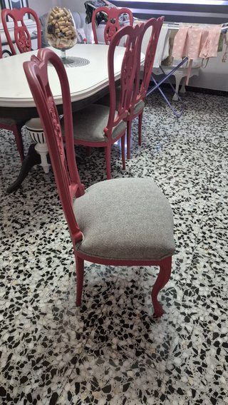6 Sillas de Comedor Estilo Vintage