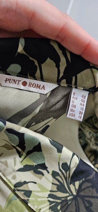 Blusa Estampada con Detalle de Cadena