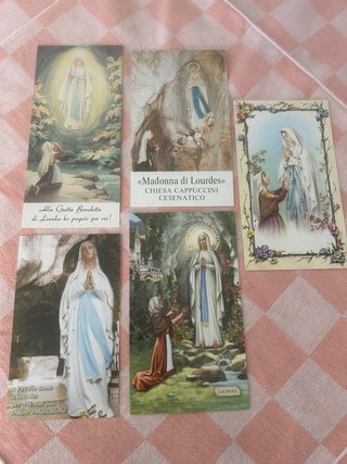 9 Santini Madonna di Lourdes