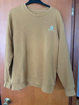 Sudadera Converse Beige/Marrón
