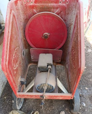 Hormigonera para reparar