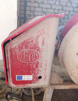 Hormigonera para reparar