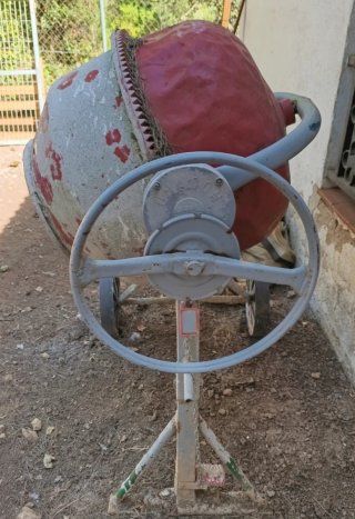 Hormigonera para reparar