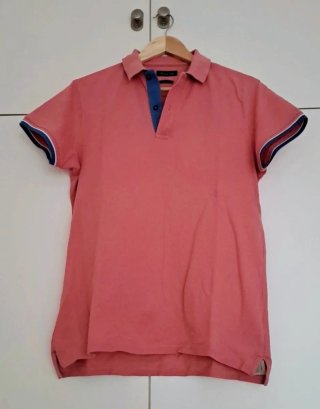 Polo Massimo Dutti rosa