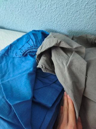 Conjunto Fundas Nórdicas Azul y Gris