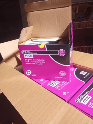 Batería Moto GS YTZ12S 12V 11.6Ah