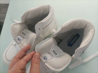 Zapatillas Altas Mustang Blancas Talla 40