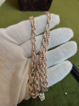 Elegante collar cadena plata 925