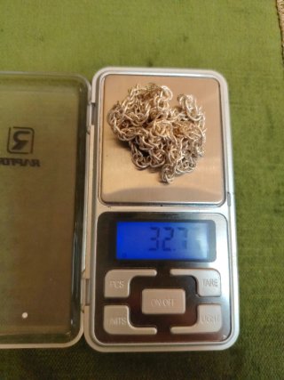 Elegante collar cadena plata 925
