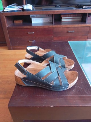 Sandalias negras Talla 37-38
