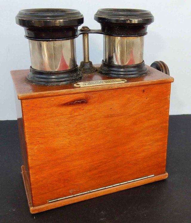 1833-Visor estereoscópico VERASCOPE - c1900