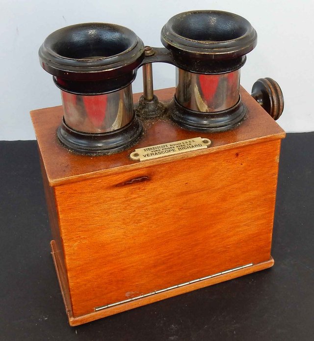 1833-Visor estereoscópico VERASCOPE - c1900
