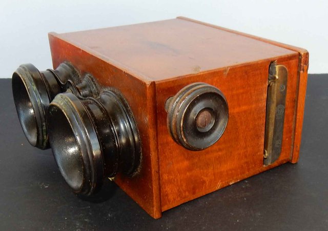 1833-Visor estereoscópico VERASCOPE - c1900