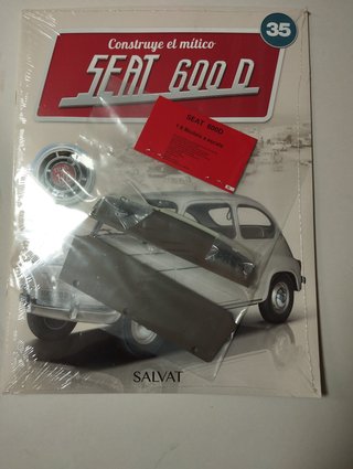 Fascículo Seat 600 D 1:8 Salvat