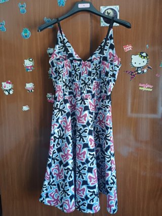 Vestido Estampado Talla M