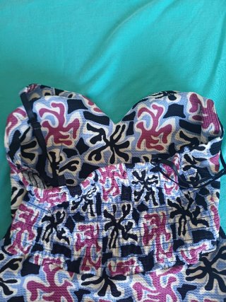 Vestido Estampado Talla M