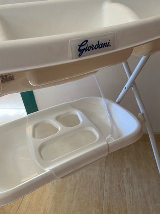 Cambiador Bañera Bebé Plegable
