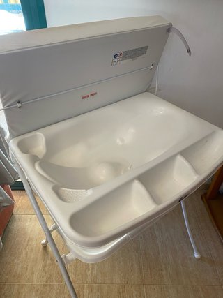 Cambiador Bañera Bebé Plegable