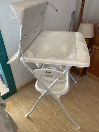 Cambiador Bañera Bebé Plegable