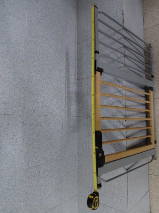 Barandilla seguridad escaleras niños