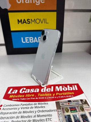 iPhone 15 128GB Blanco como nuevo