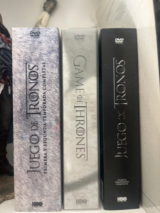 Juego de Tronos DVD Temporadas 1-4