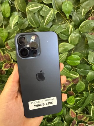 iPhone 15 Pro Max 256GB Azul Marino Bateria 87%