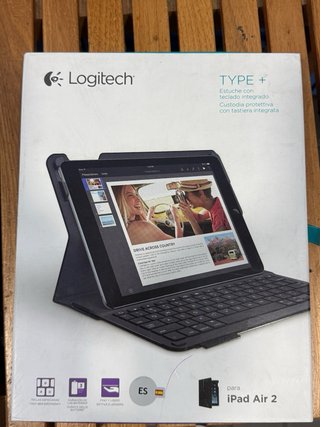 Funda con Teclado Logitech para iPad Air 2
