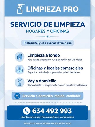 SERVICIO DE LIMPIEZA