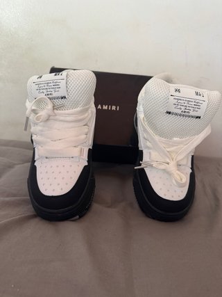 Zapatillas Amiri Negras y Blancas Talla 42