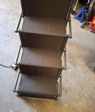 Escalera para perro plegable