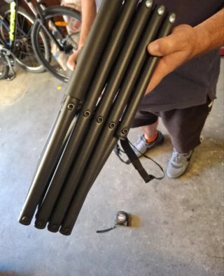 Escalera para perro plegable