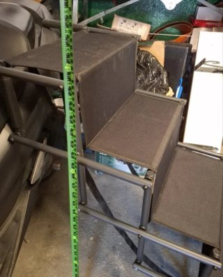 Escalera para perro plegable