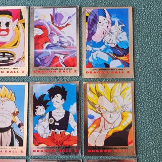 12 Dragon Ball Trading Cards Serie 2 Plata Panini