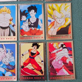 12 Dragon Ball Trading Cards Serie 2 Plata Panini