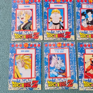 12 Dragon Ball Trading Cards Serie 2 Plata Panini