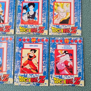 12 Dragon Ball Trading Cards Serie 2 Plata Panini