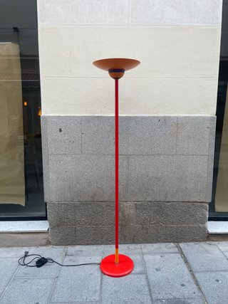 Lámpara Vintage Estilo Memphis Naranja