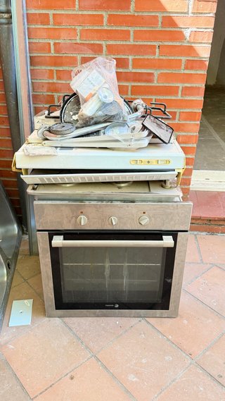 Cocina y horno de segunda mano