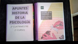 Pack libros 1º de psicología UNED