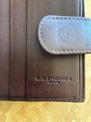 Portafoglio Balenciaga Marrone in Pelle