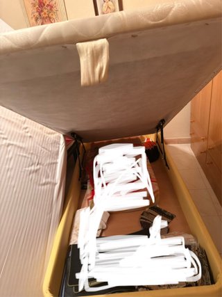 Canapé Abatible con Colchón 90 sin apenas uso
