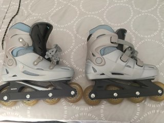 Patines en línea Decathlon grises T39