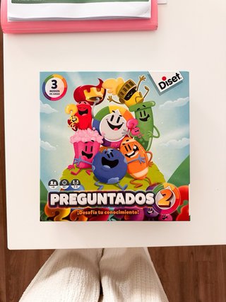 Juego de mesa Preguntados 2 USADO UNA VEZ