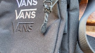 Bolso bandolera Vans negro