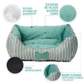 Cama para perros suave y cómoda