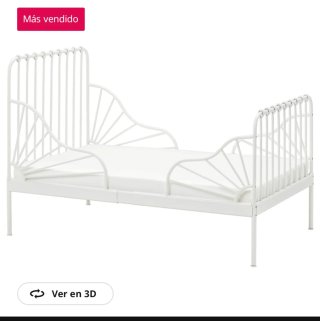 Cama + somier+ colchon infantil Ikea