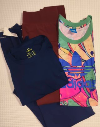Lote ropa deporte mujer