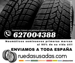 Goma Usada 185/60r14 155/65r14 195/70r14 185/80r14
