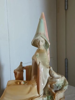 Figura Lladró Damita Medieval 4928